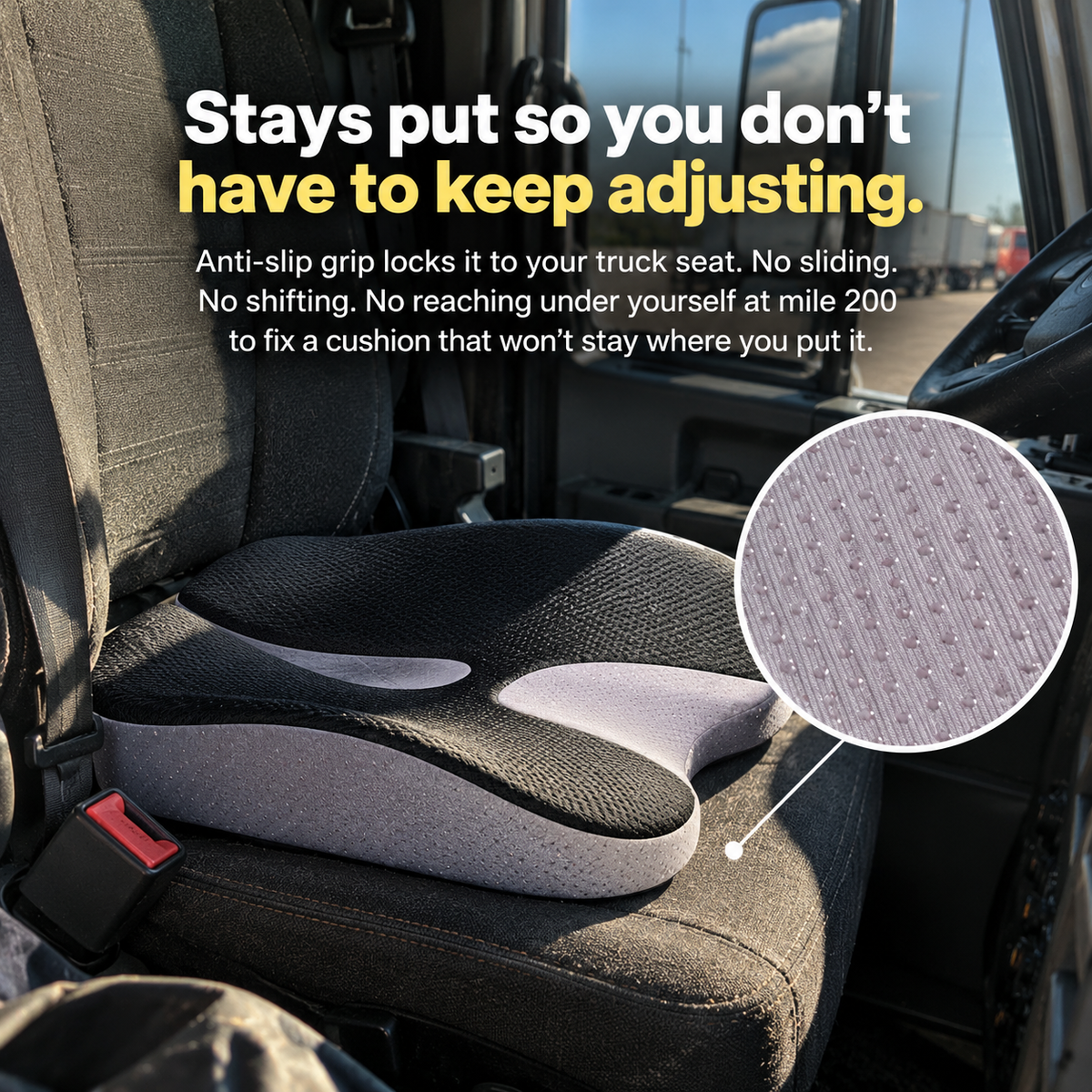 The Long Haul Kit | Seat Cushion for Truckers with Hemorrhoids